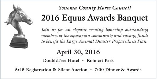 It's the 2016 Equus Awards Banquet